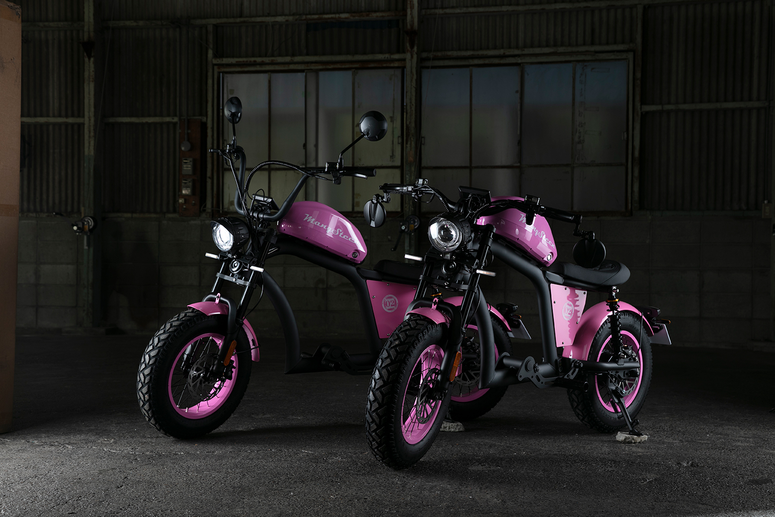 FT-02 MINI STRAIGHT｜PINK - MANGOSTEEN｜電動バイクの