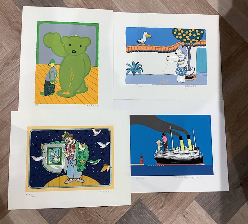 漫画家の絵本の会 オリジナル版画集 手塚治虫他｜アニメと漫画の専門店