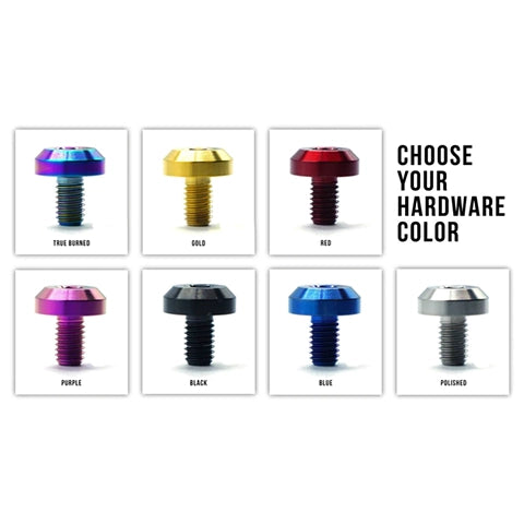 Dress Up Bolts Titanium Hardware HICAS Kit | 1990-1999 Nissan