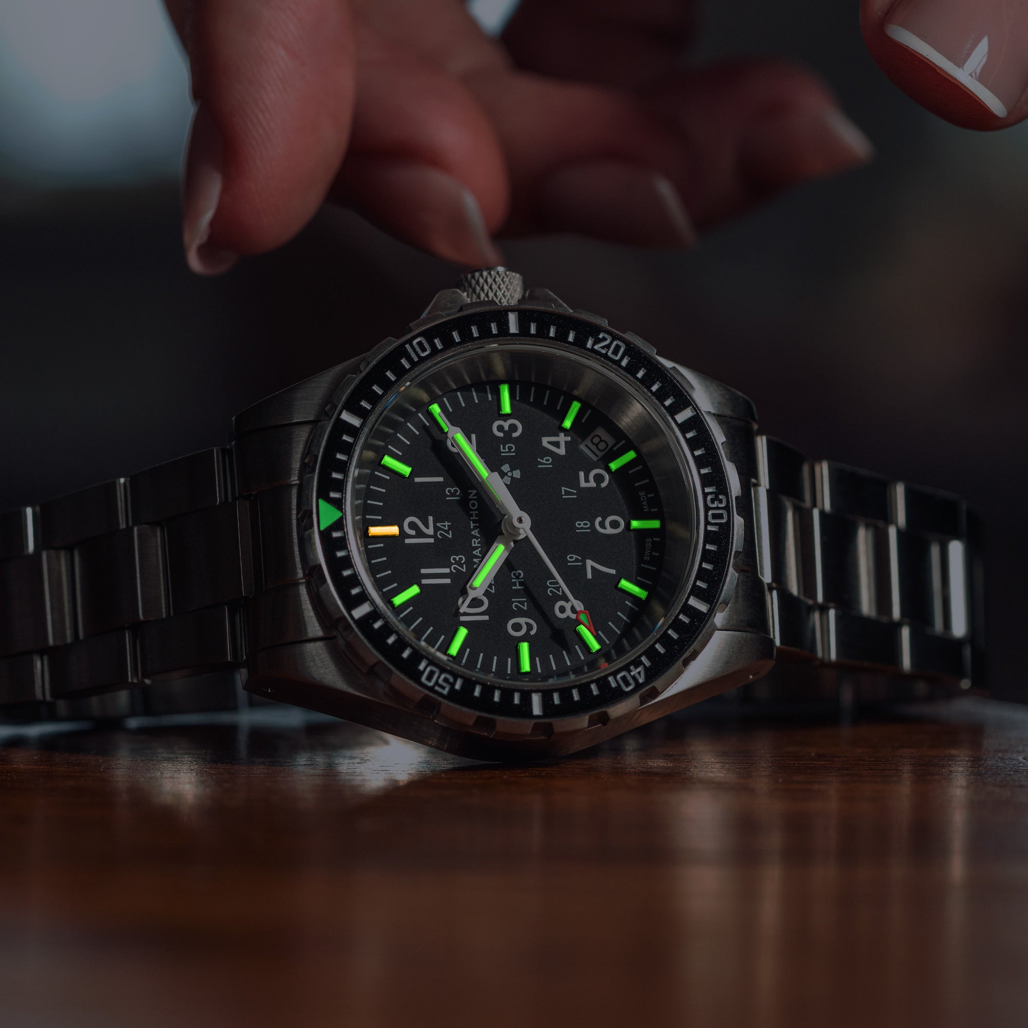 36mm Medium Diver's Quartz (MSAR Quartz) with Stainless Steel