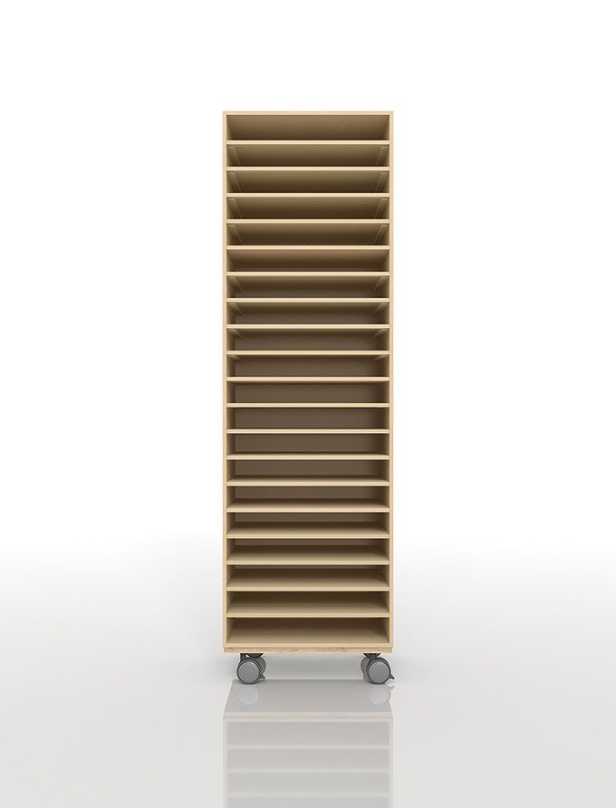 A3書類収納棚 20段|収納棚の通販ならマルゲリータ