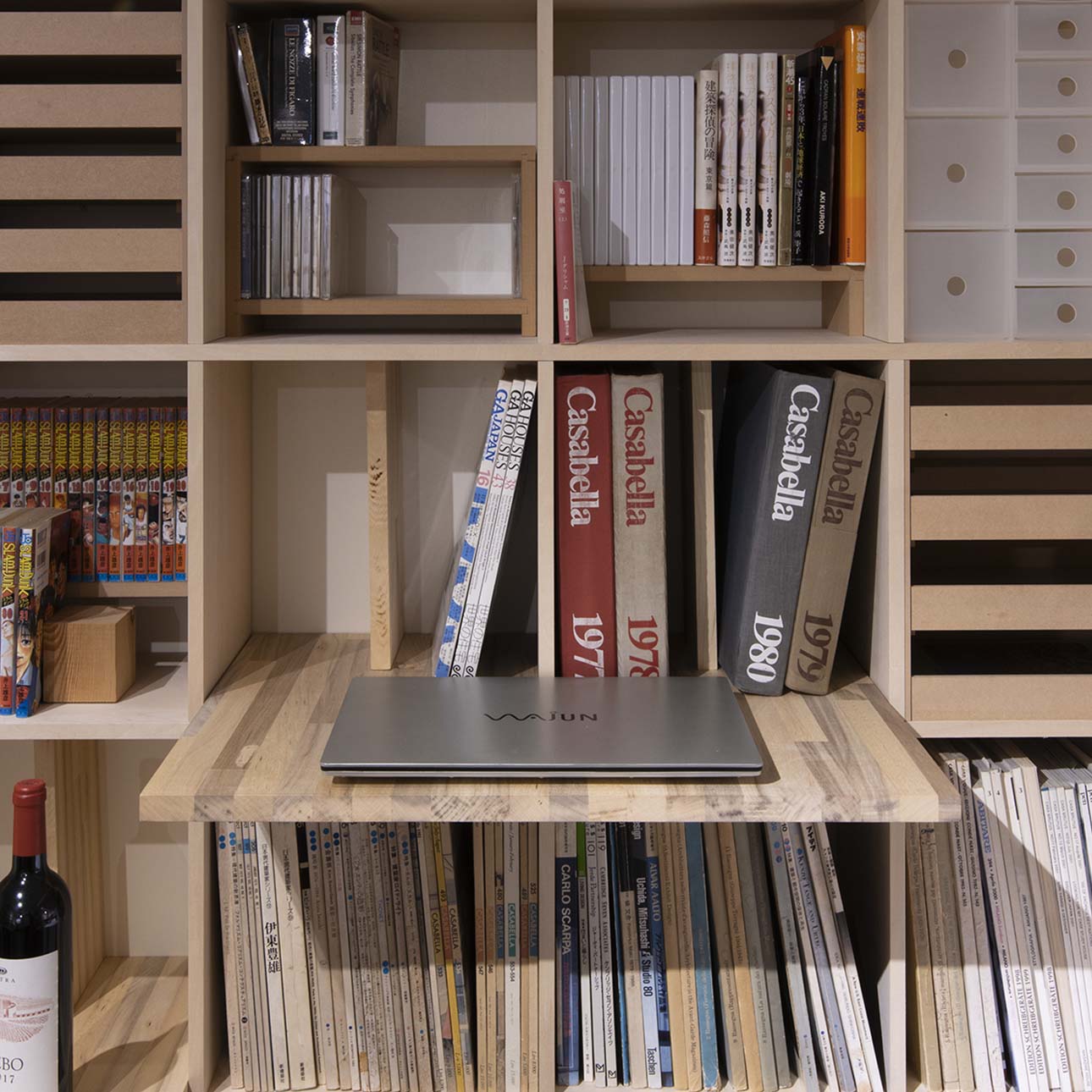 エクステンショナルトレー 幅2コマ用（奥行250mm専用） | Shelf 壁一面