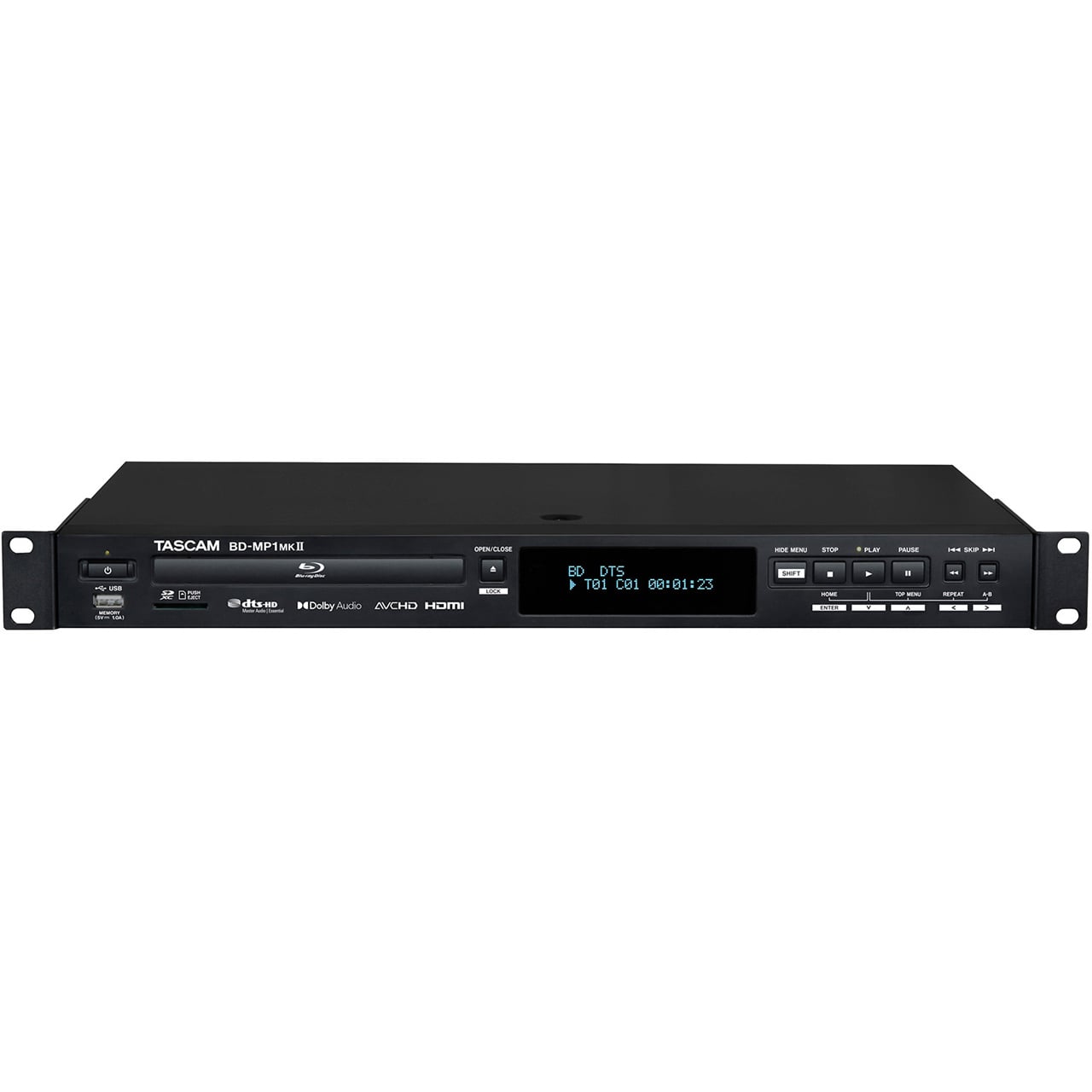 Tascam BD-MP1MKII Professional-Grade Multi-format Blu-Ray Player