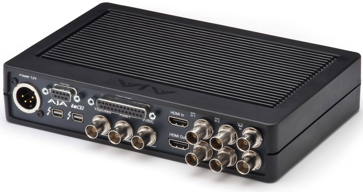 AJA Io XT Professional Thunderbolt I/O Capture and Playback