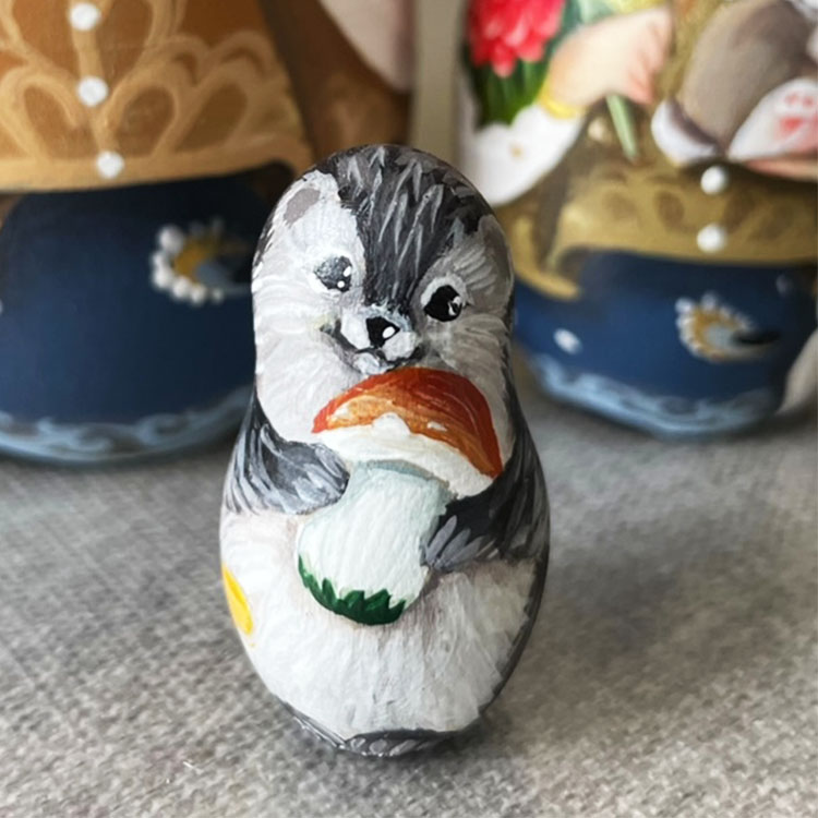 ロシア雑貨店マリンカ / スベトラーナ・ニコラエワ作 キノコ