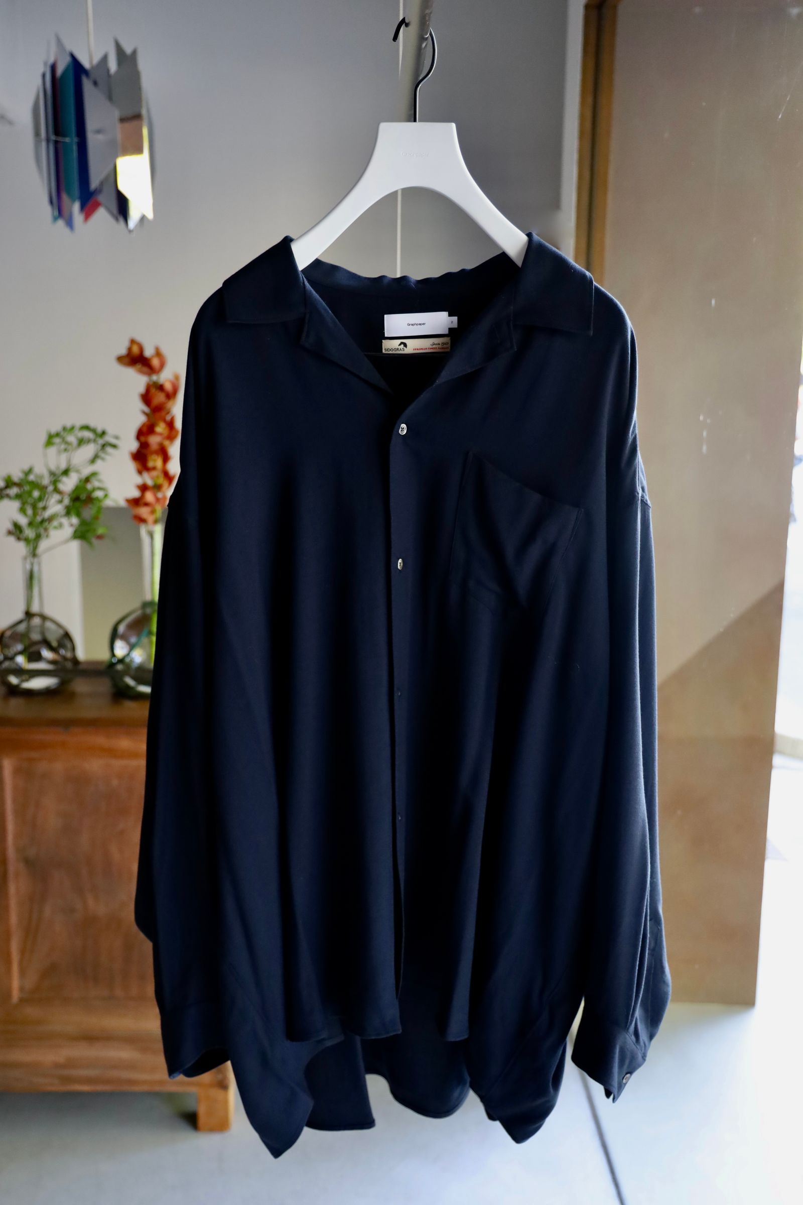 Graphpaper - グラフペーパー SIDOGRAS Twill Viscose Oversized