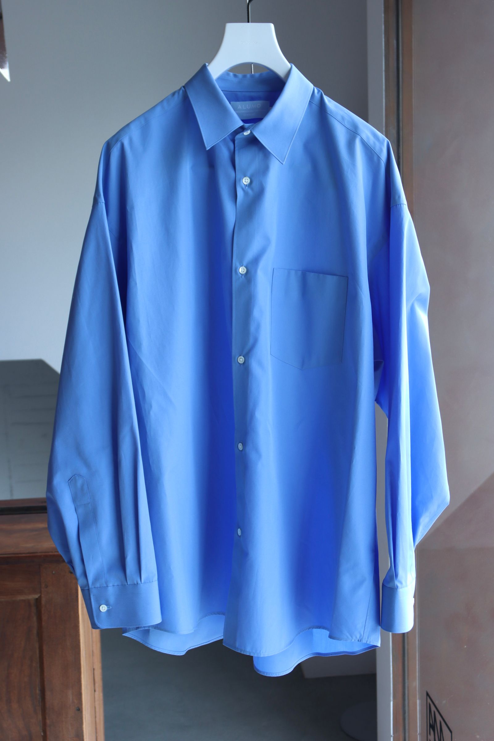 Graphpaper - グラフペーパーシャツ 25SS ALUMO for GP L/S Oversized