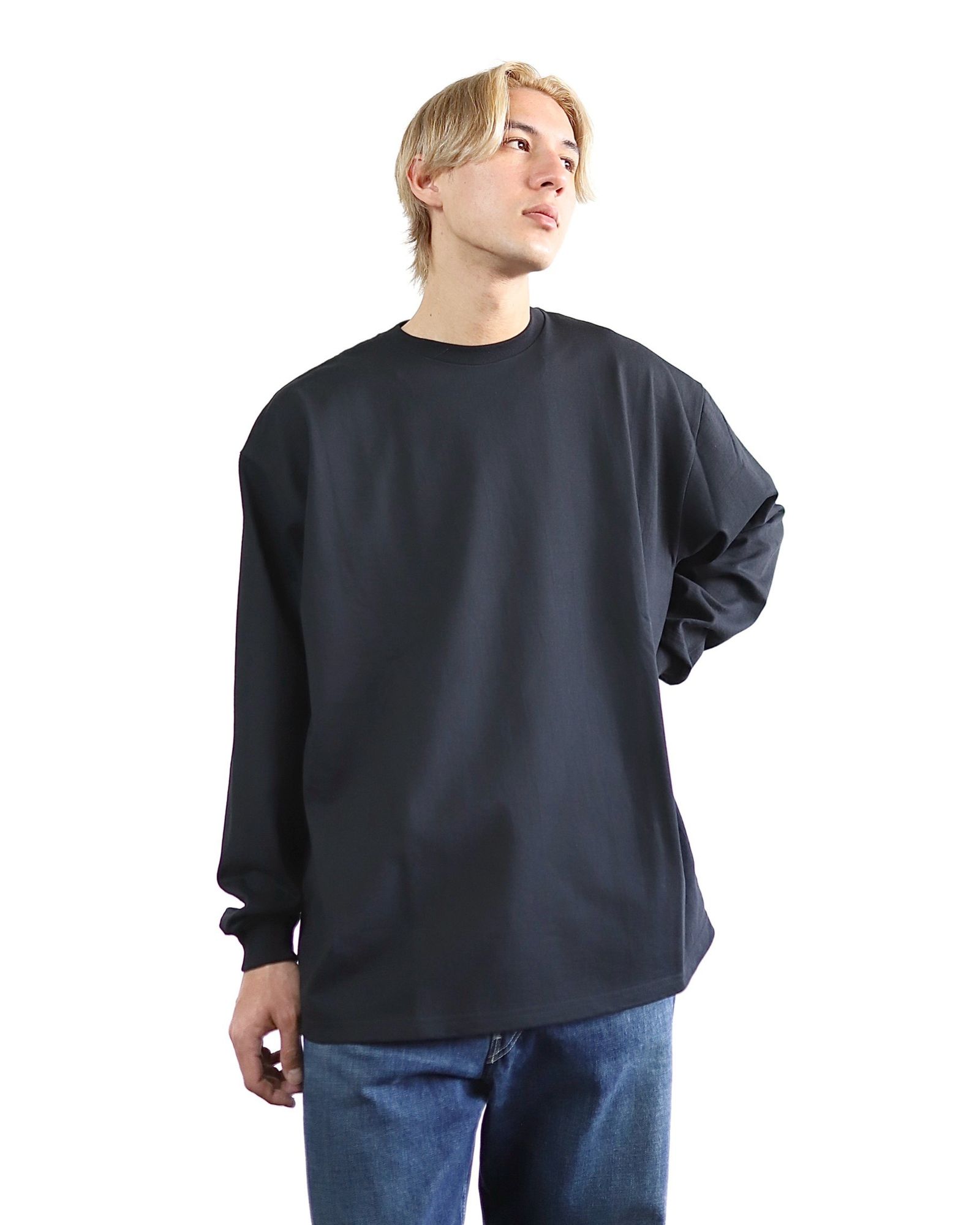 Graphpaper - グラフペーパー Heavy Weight L/S Oversized Tee(BLACK