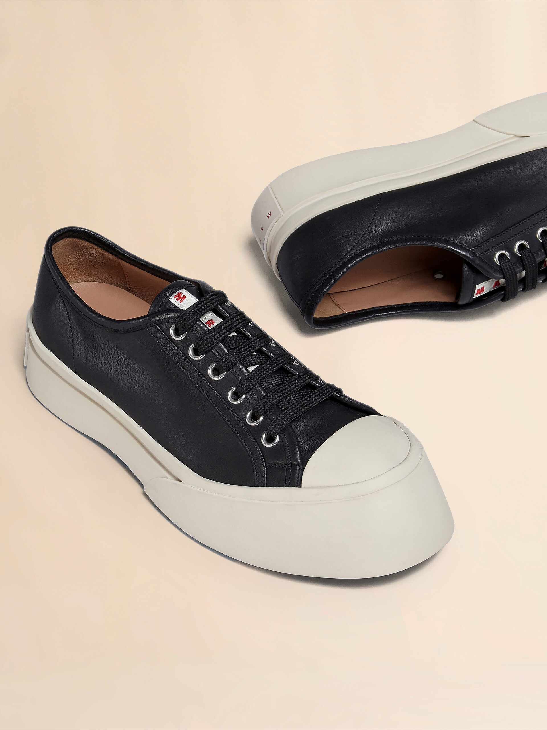 Black nappa leather Pablo sneaker | Marni