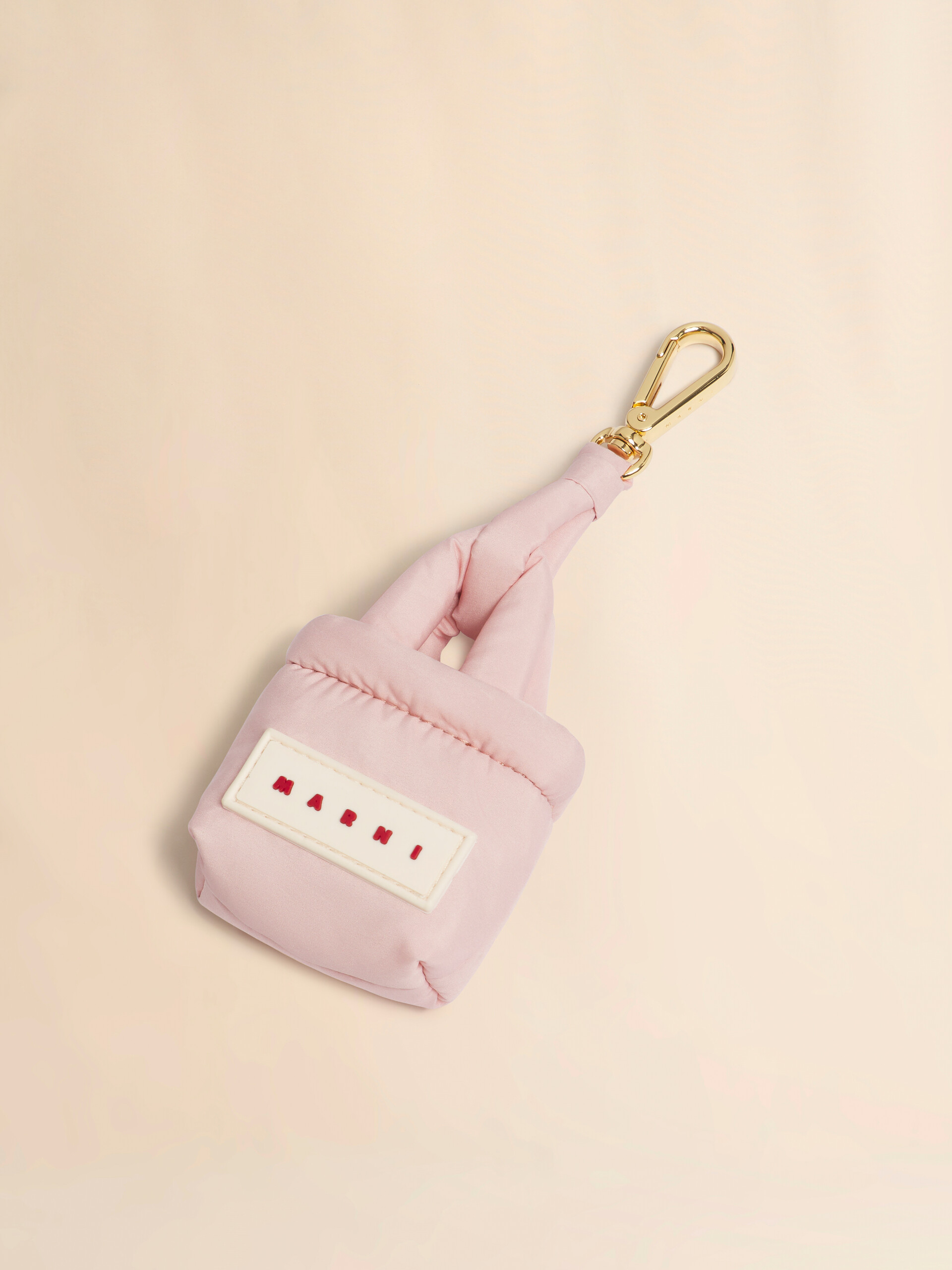 ピンク マイクロ Puff バッグチャーム | Marni