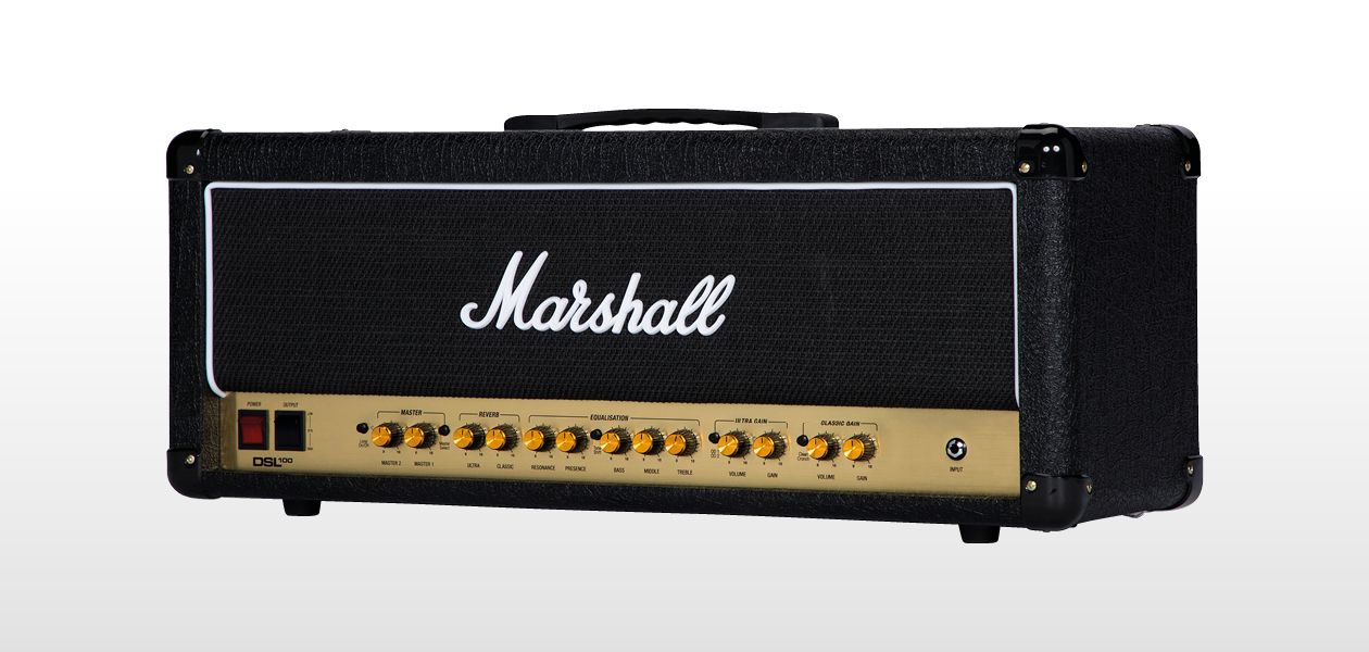 DSL100H | DSL | Guitar Amps | 製品情報 | Marshall Amps（マーシャル