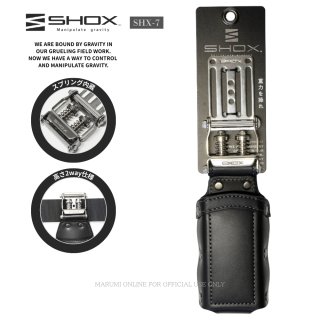 SHOX ショックス 腰道具 工具差し 腰袋 スプリング機構 牛本革