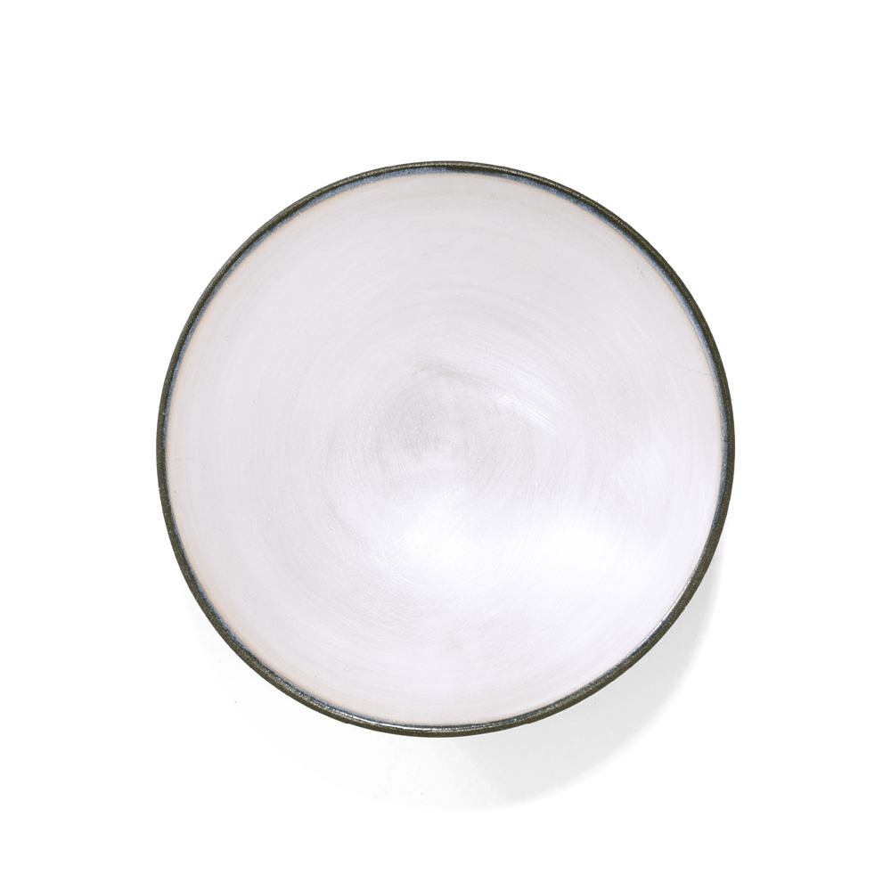 鉢・ボウル :: 15cm-21cm 中鉢・ボウルM :: 黒土銀彩 5寸鉢 - マルミツ