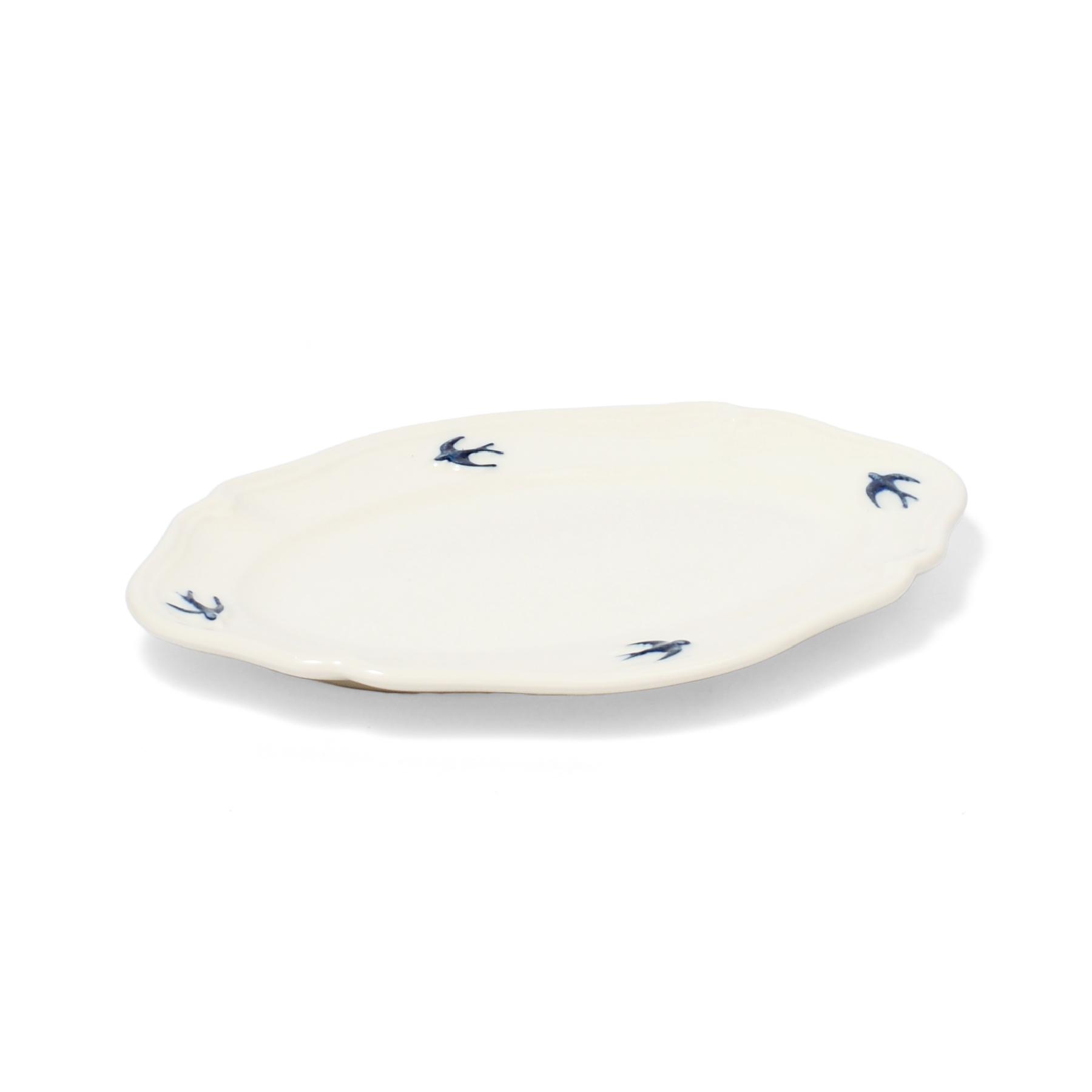 レコメンド :: 動物モチーフの器 :: アーリーバード オーバルプレートS