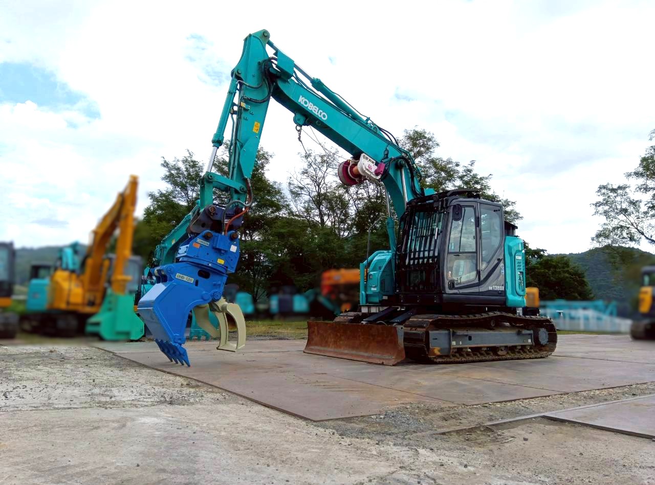 ｺﾍﾞﾙｺ建機/SK135SR-7F 林業専用機 | 林業専用機 | 丸中産業株式会社