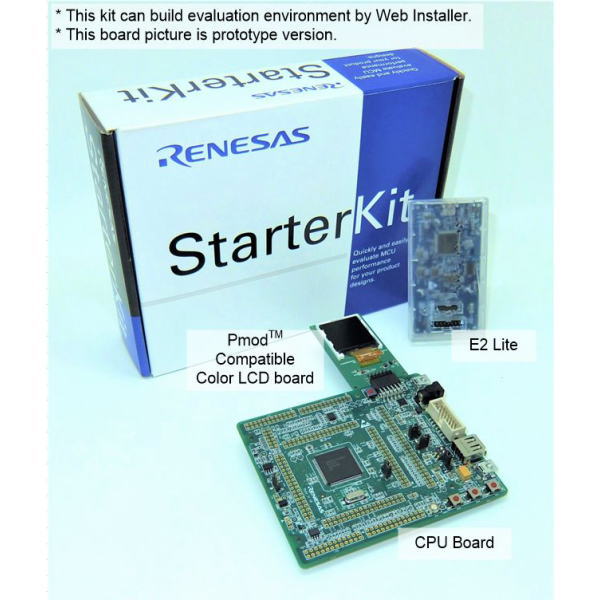 Renesas Starter Kit for RX72T(E2 Lite付き) RTK5572TKCS00000BE