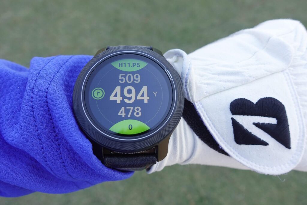 評価レビュー】ゴルフバディaim W12時計型ゴルフナビ｜コスパ最強ナビ