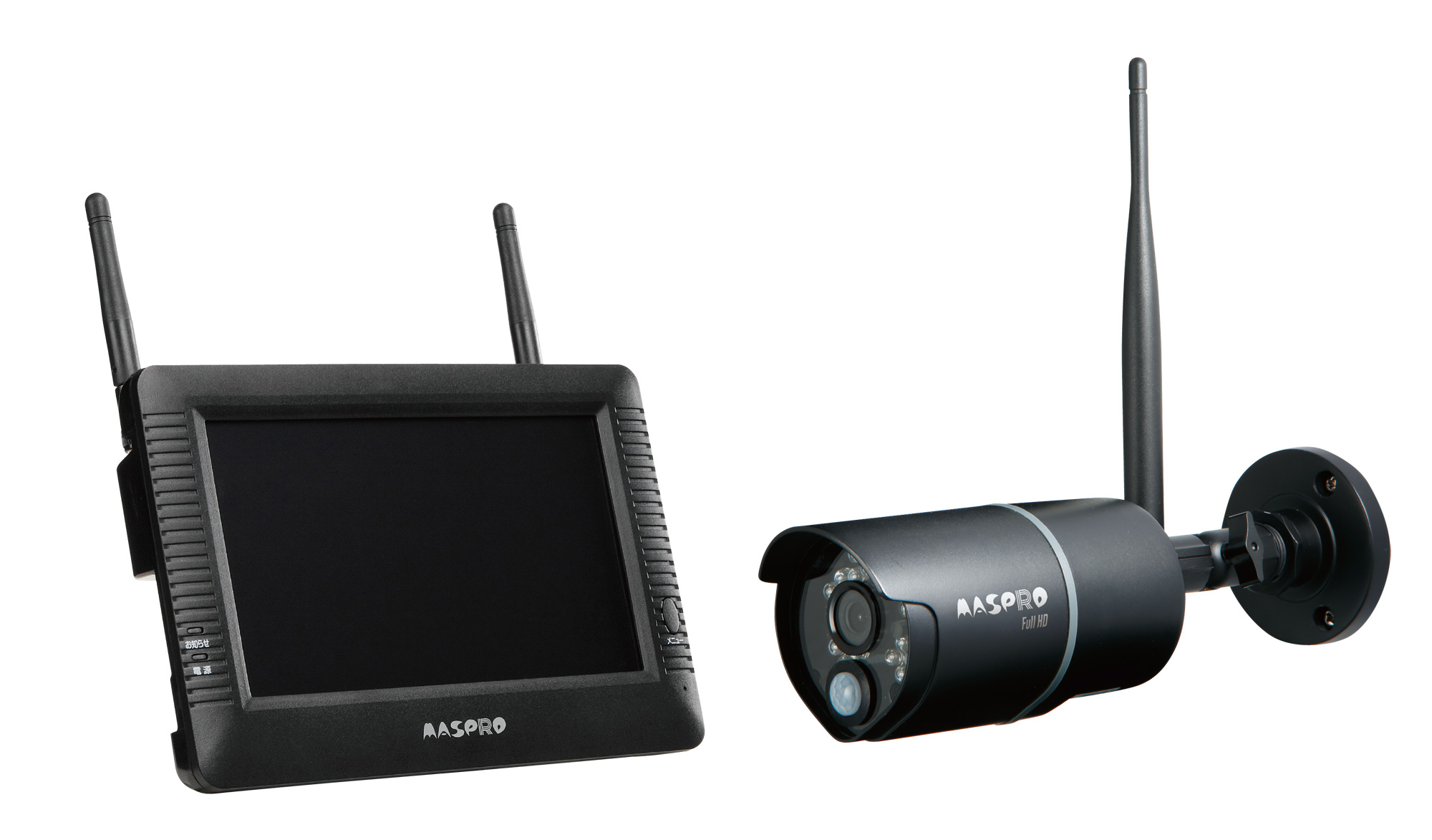 マスプロ 増設カメラ 防犯カメラ 1台 WHC7M4-C 防犯 空き巣 【公式通販】