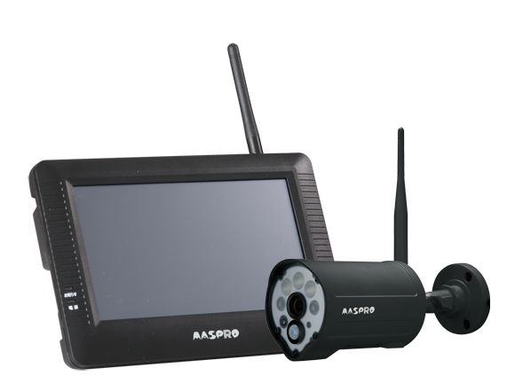 MASPRO ワイヤレス防犯カメラセット WC3A10ML 楽天市場】[WC3A10ML] マスプロ 防犯カメラ モニター＆カメラセット
