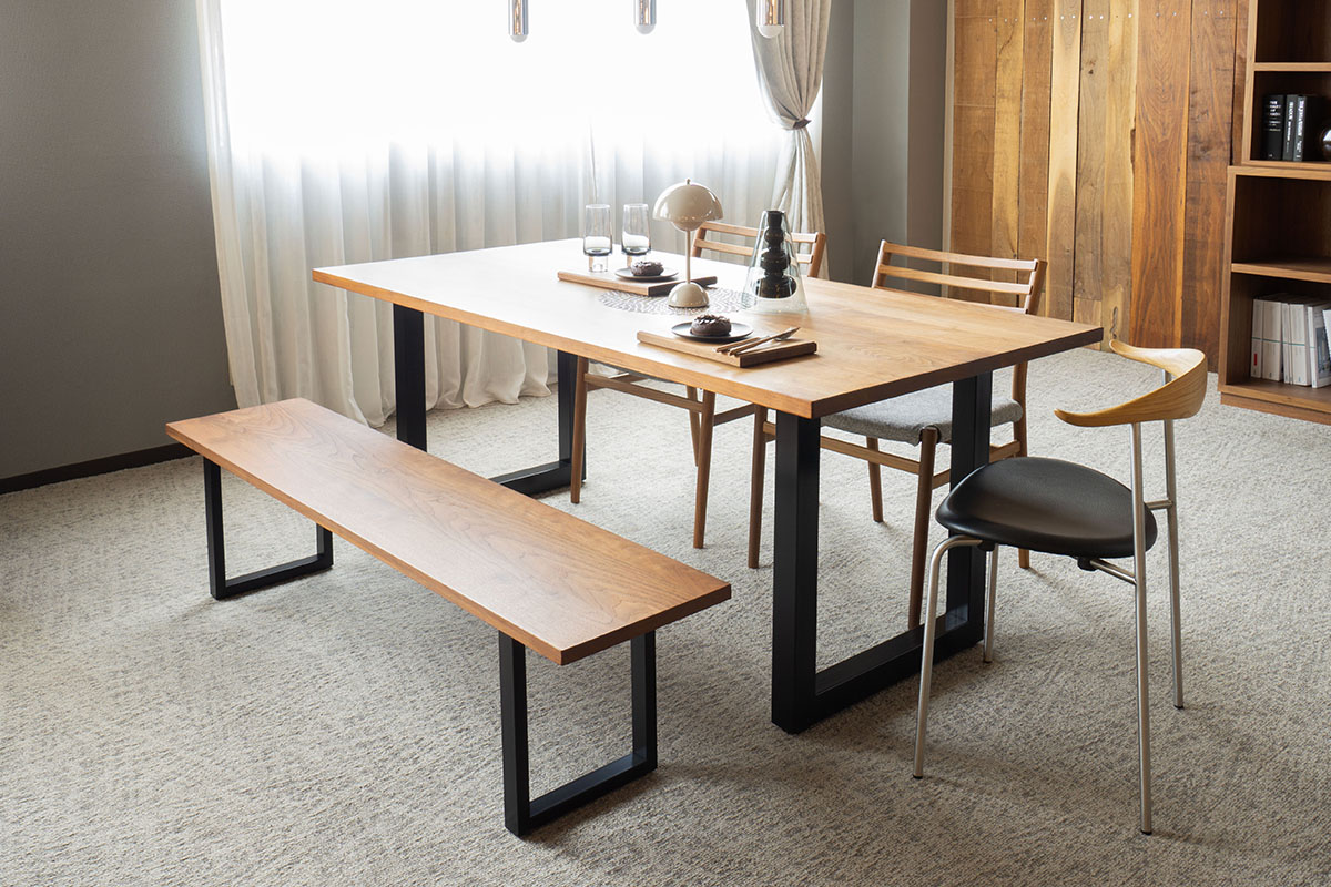 WILDWOOD DINING TABLE(W 100cm × D 65cm)の通販 / マスターウォール