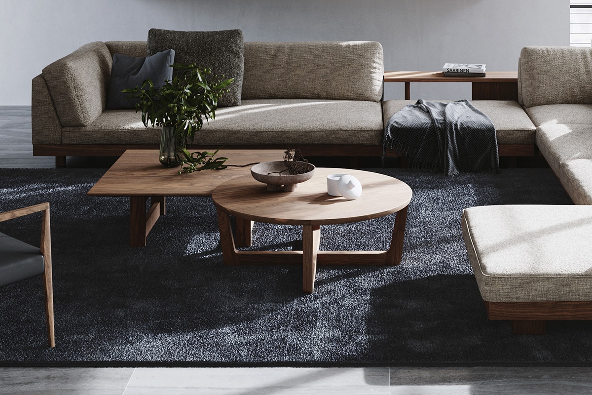 YU UT3 LIVING TABLE(幅90cm 奥行65cm 高さ30cm)の通販 / マスターウォール