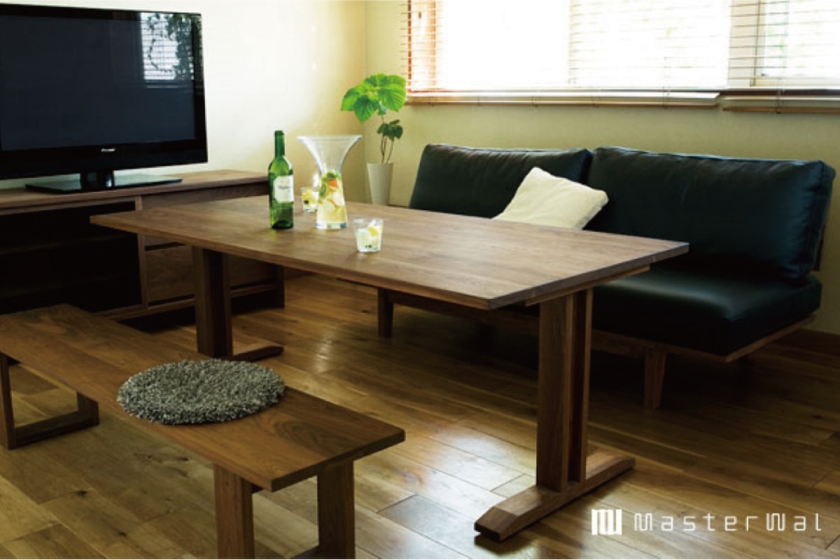 RITZ LOW DINING TABLE(幅140cm × 奥行80cm)の通販 / マスターウォール