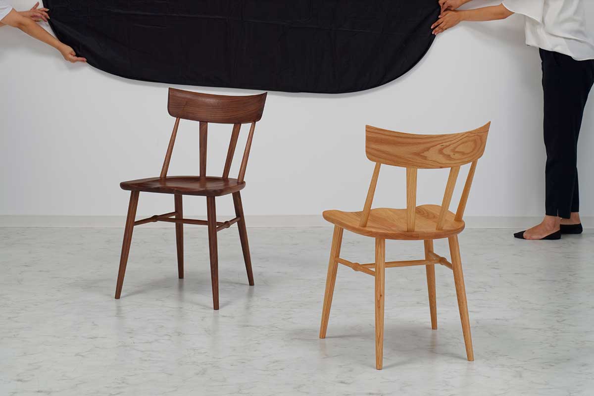 SIN Ⅱ チェア(ウォールナット)の通販 / マスターウォール