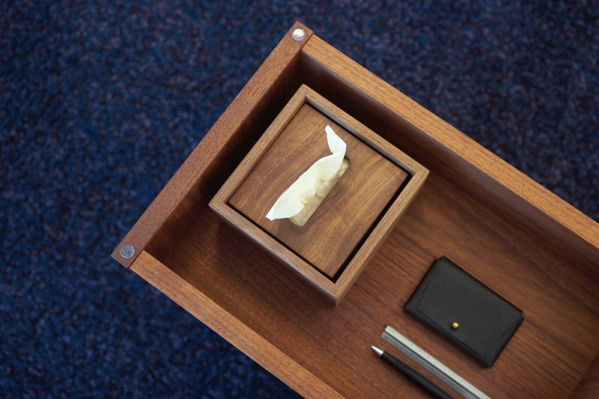 MASTERWAL TISSUE BOX COVER HALF(LOW レッドオーク)の通販 / マスター