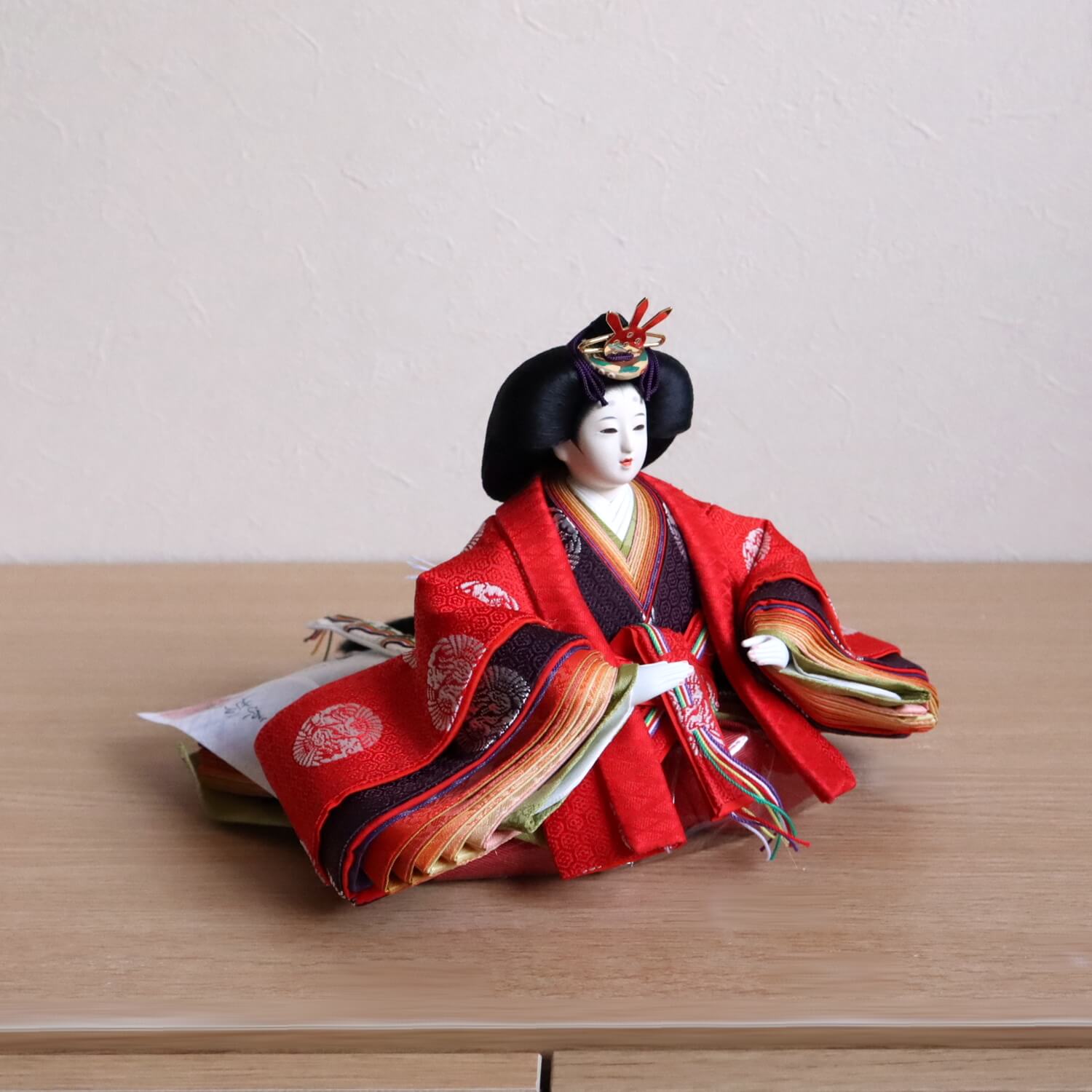 新作 京都 桃玄作 京十番正絹西陣織麹塵 有職 蒔絵屏風「月に桜」ひの