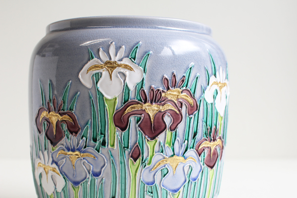 水指 交趾 菖蒲 平安大示作販売|通販