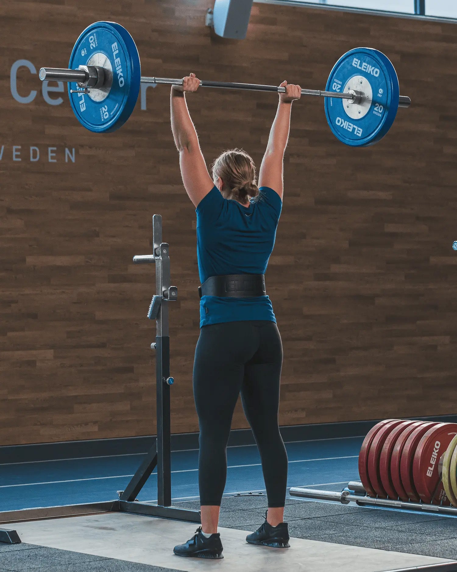 ELEIKO ウェイトリフティングレザーベルト — MBC POWER SHOP