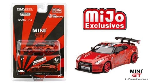 Mini GT 1:64 MiJo Exclusives - LB Works Nissan GT-R R35 Type 1