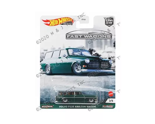 Hot Wheels 1:64 Car Culture 2021 B - Fast Wagons Volvo Amazon