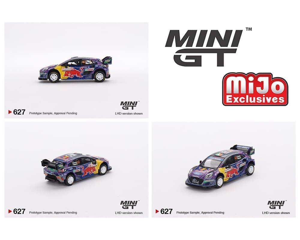 Mini GT 1:64 Ford Puma Rally1 #42 M-Sport Ford WRT - 2022 Rally