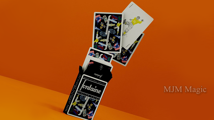 Fontaine: Guess Stickers Playing Cards : MJM Magic
