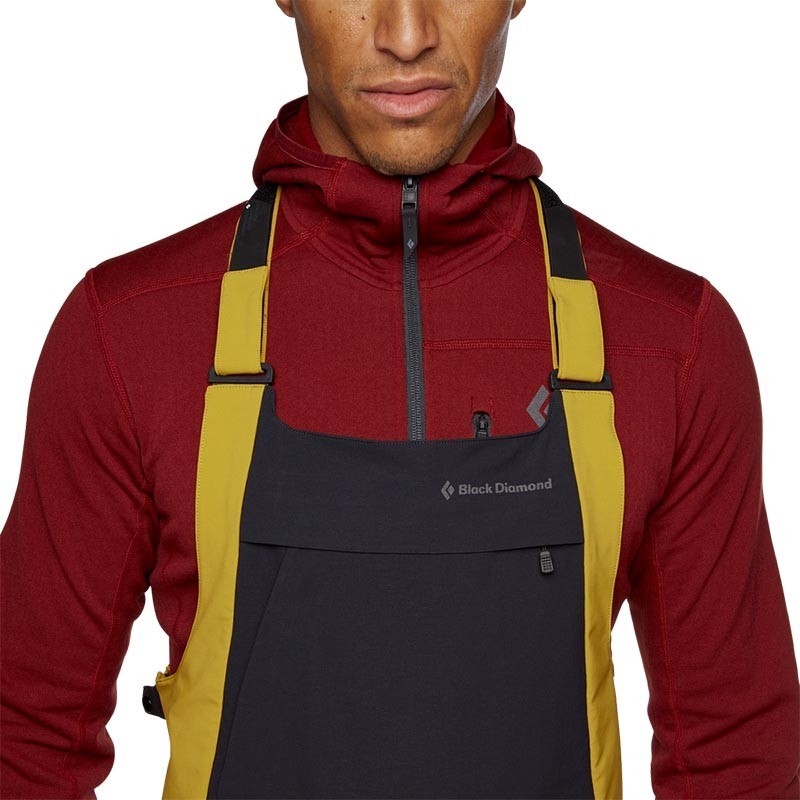 Recon ストレッチ ビブ Black Diamond スキー オーバーオール