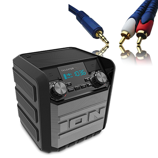 Tailgater GOは小型なのに大音量！バッテリー内蔵に防水仕様で