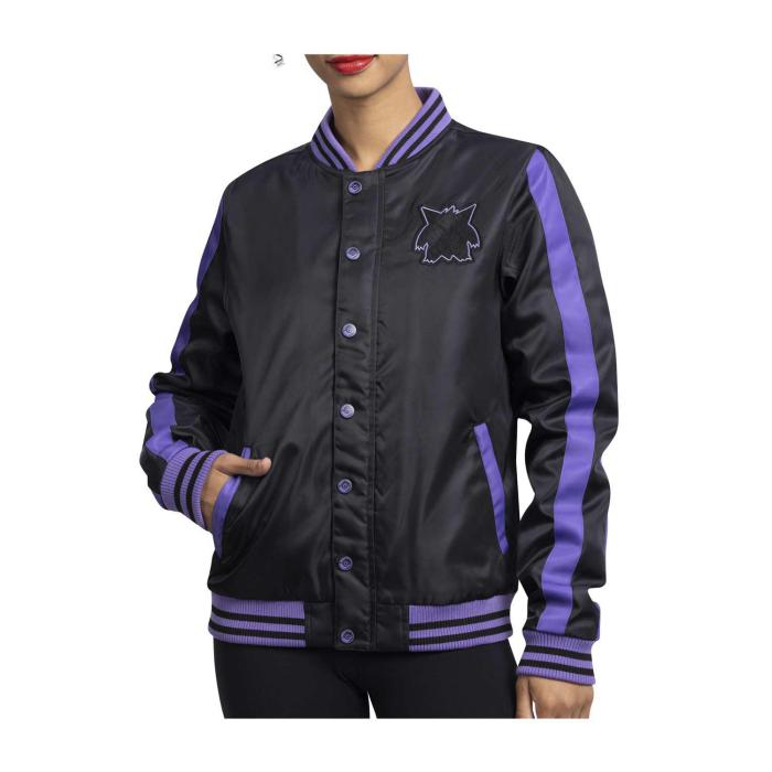 ポケモンジャケット ゲンガー ／ スカジャン ブラック の激安通販