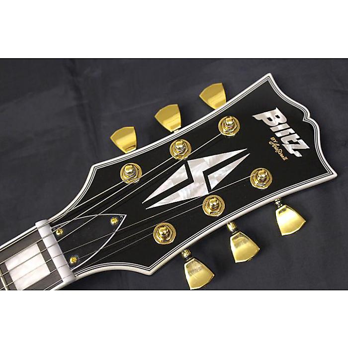 新品 Blitz by AriaProII(ブリッツ) ／ BLP-CST BK エレキギター レス