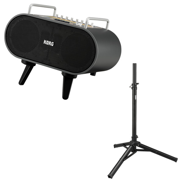 KORGモニターアンプSTAGEMAN 80 リズムマシン内蔵でソロパフォーマンス