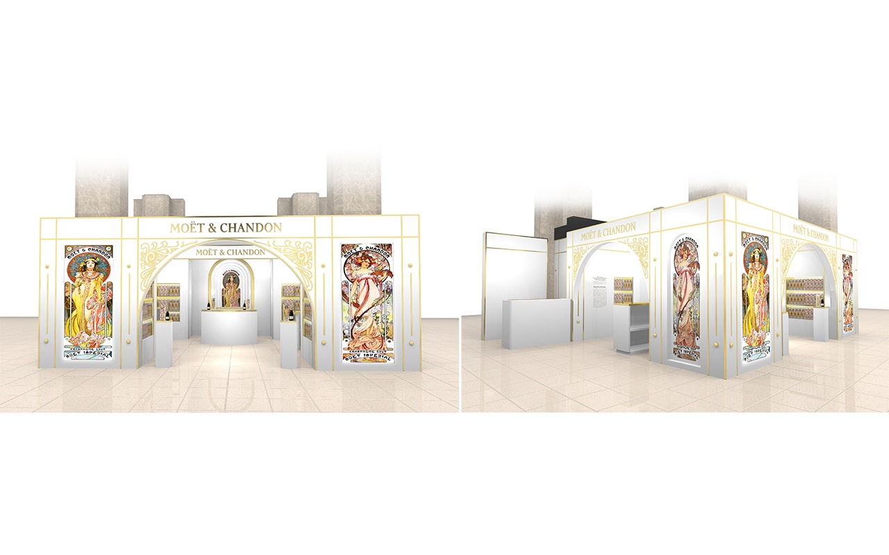 モエ・エ・シャンドン 創業280周年記念 アルフォンス・ミュシャ ギフト