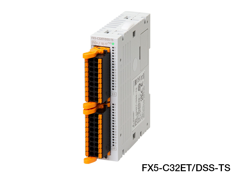FX5-C32ET/DSS-TS 特長 MELSEC iQ-F シーケンサ MELSEC 仕様から探す