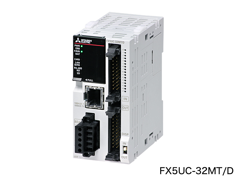 FX5UC-32MT/D 特長 MELSEC iQ-F シーケンサ MELSEC 仕様から探す｜三菱