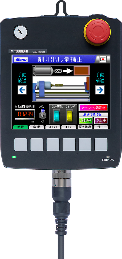 GT1455HS-QTBDE 特長 表示器 MELHMI-GOT 仕様から探す｜三菱電機 FA