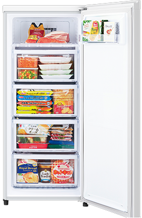 三菱電機 冷蔵庫：Uシリーズ MF-U12K トップ