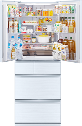 三菱電機 冷蔵庫：中だけひろびろ大容量シリーズ MZシリーズ