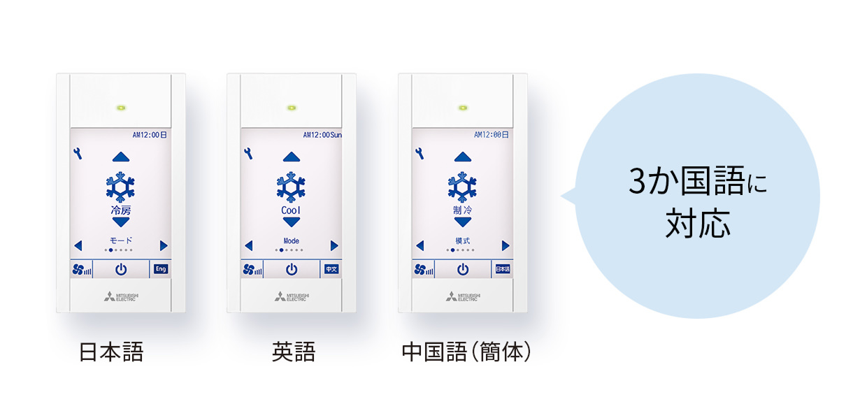 MAスマートリモコン｜店舗・事務所用パッケージエアコン Mr.SLIM｜業務