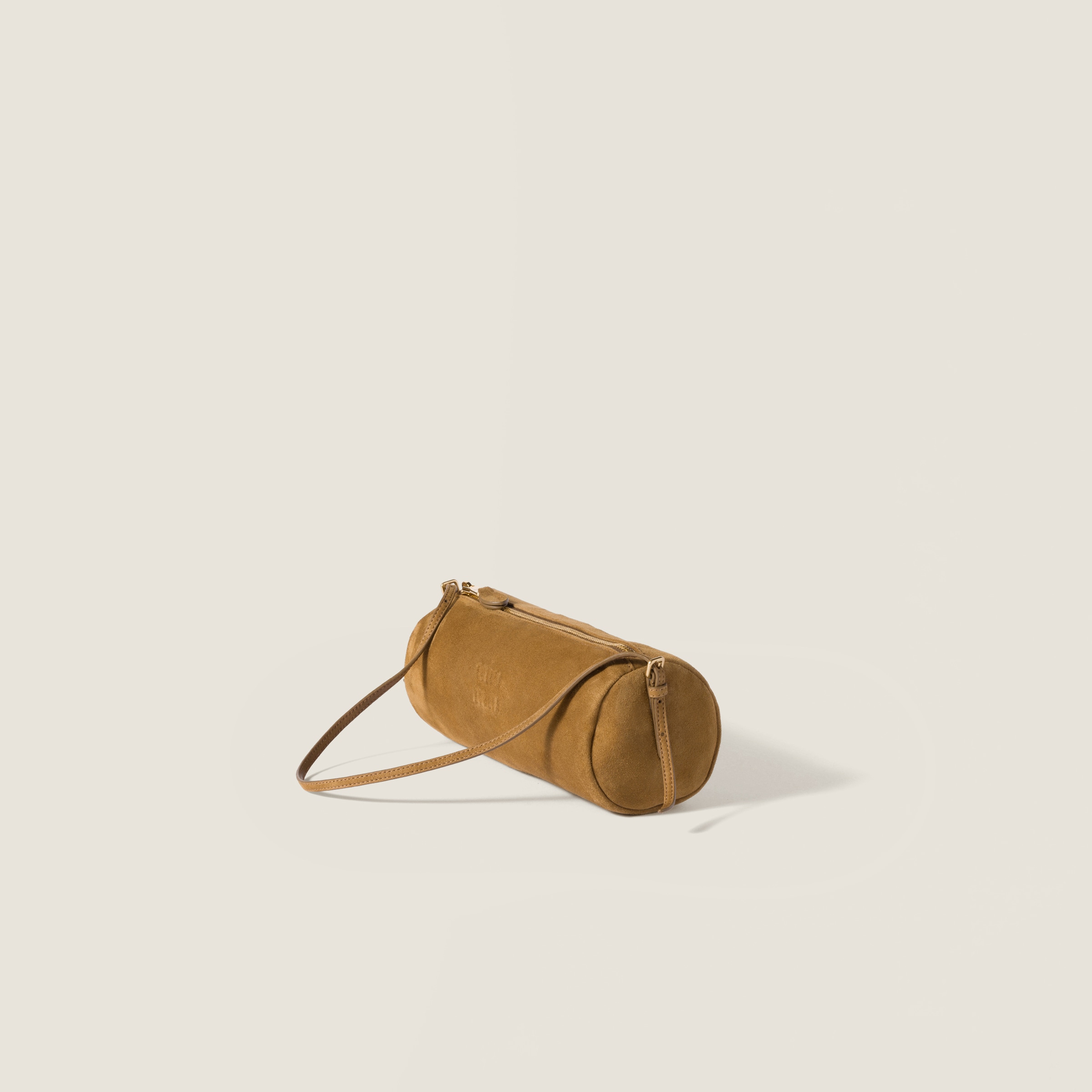 Olive Green Suede Pouch | Miu Miu