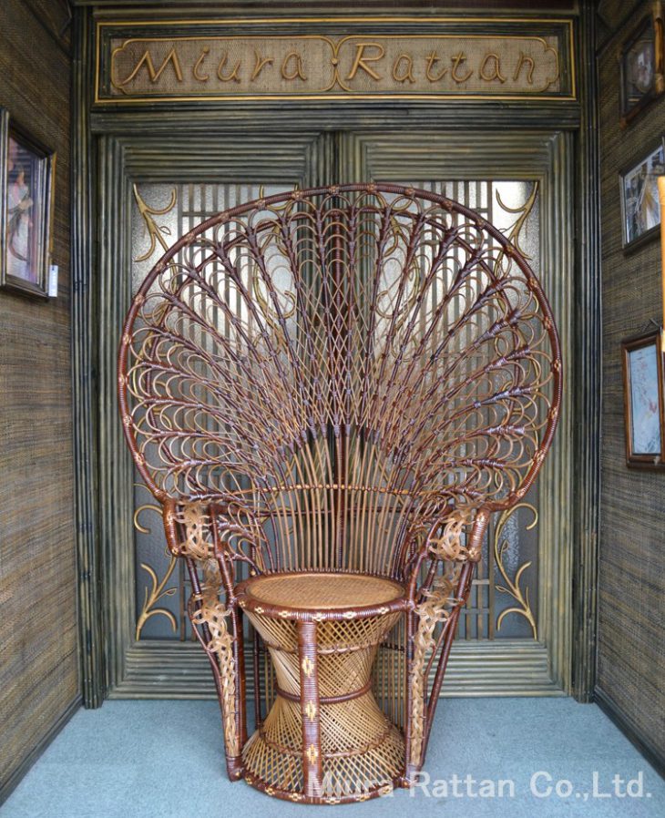 ピーコックチェア｜PEA-013 | 籐家具職人の店みうらラタン