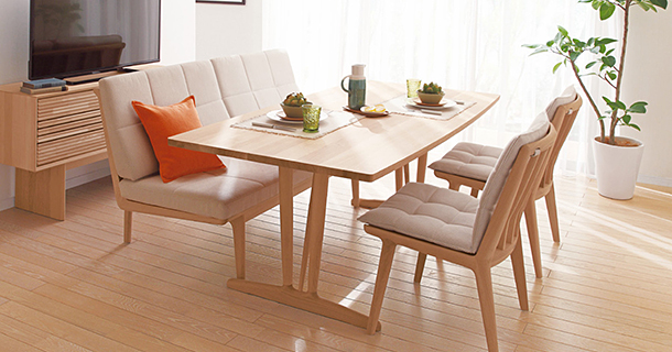 カリモクダイニングCU93ご招待フェア無料招待：宮田家具総本店